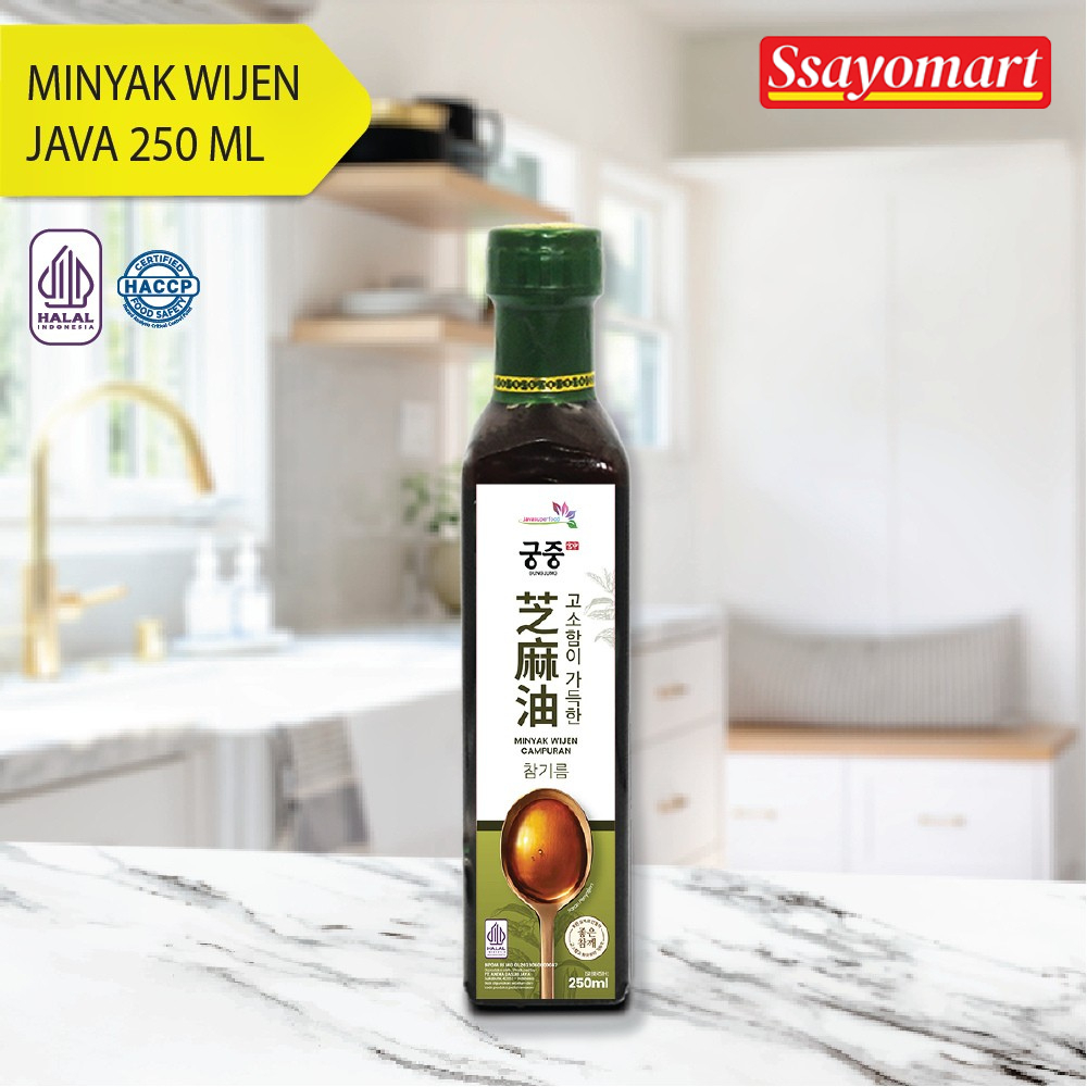 

MINYAK WIJEN JAVA SUPER FOOD 250 ML / SESAME OIL JAPAN
