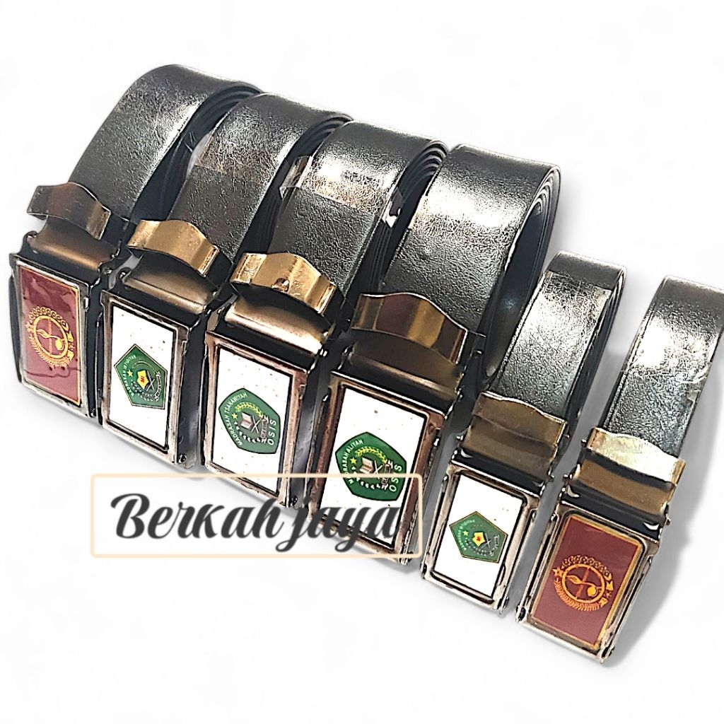 SABUK KULIT ANAK SEKOLAH MADRASAH MI MTs MA IKAT PINGGANG GESPER ANAK SEKOLAH
