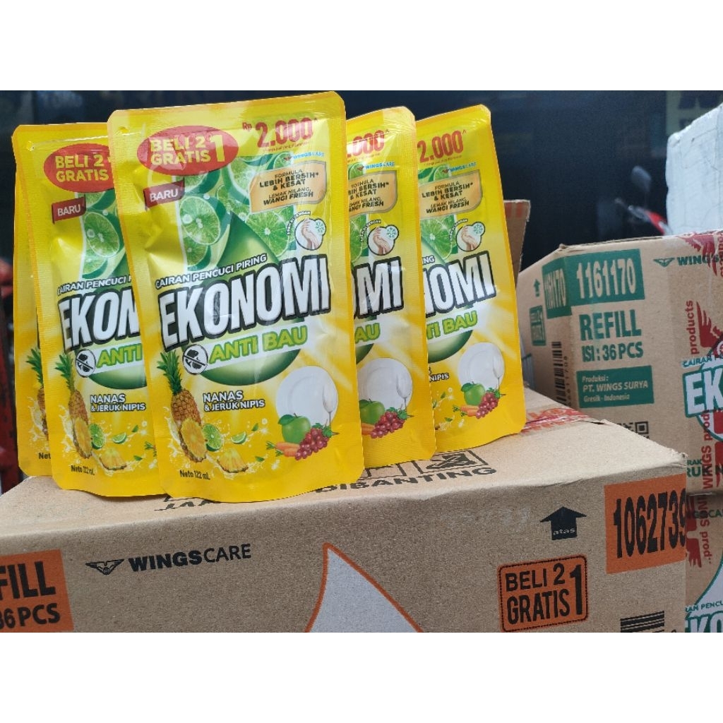 ekonomi pencuci piring 1dus isi 36pcs