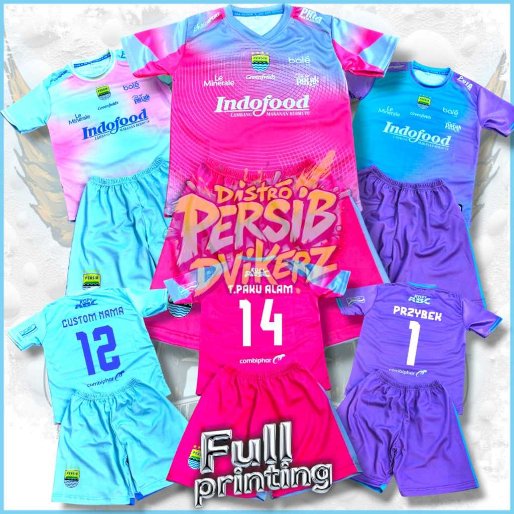 JERSEY KIPER ANAK PERSIB FULLPRINTING 2025 BISA CUSTOM NAMA