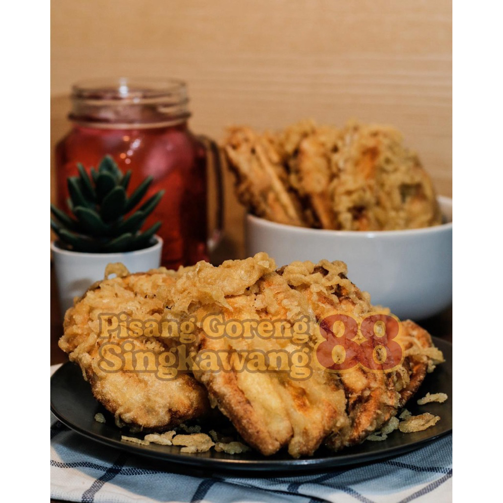 

Pisang Goreng Kipas Singkawang Frozen/Beku