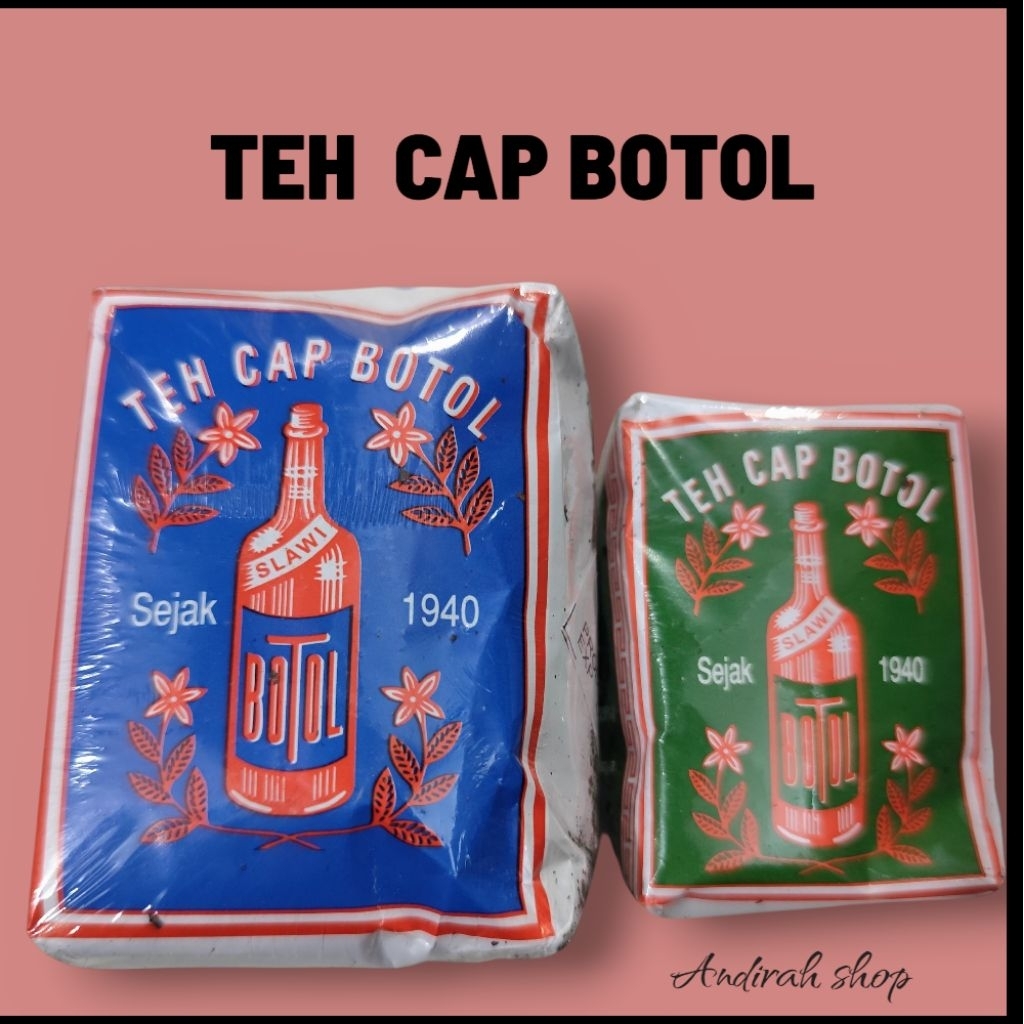 

TEH CAP BOTOL BIRU & HIJAU