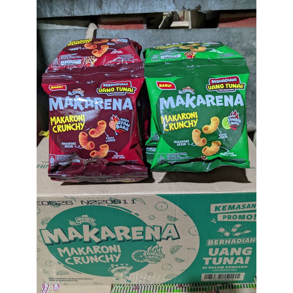 

Chiki Makarena makaroni berhadiah viral