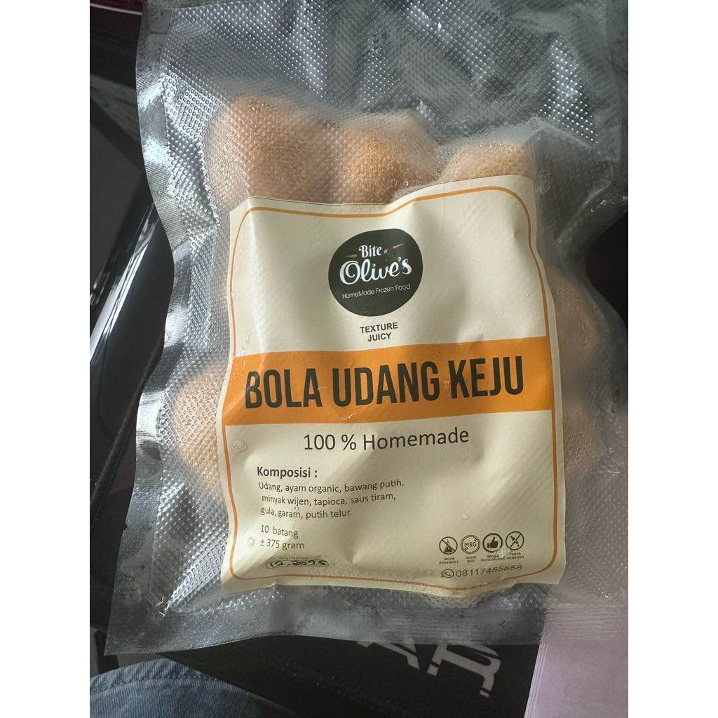 

bola udang keju lumer