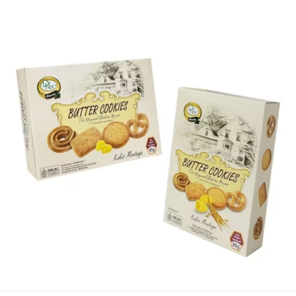 

Denex butter cookies mentega 90 gram / snack hajatan murah