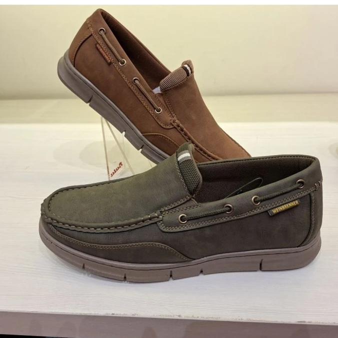 WEINBRENNER Sepatu Slip On Pria Casual New Collection