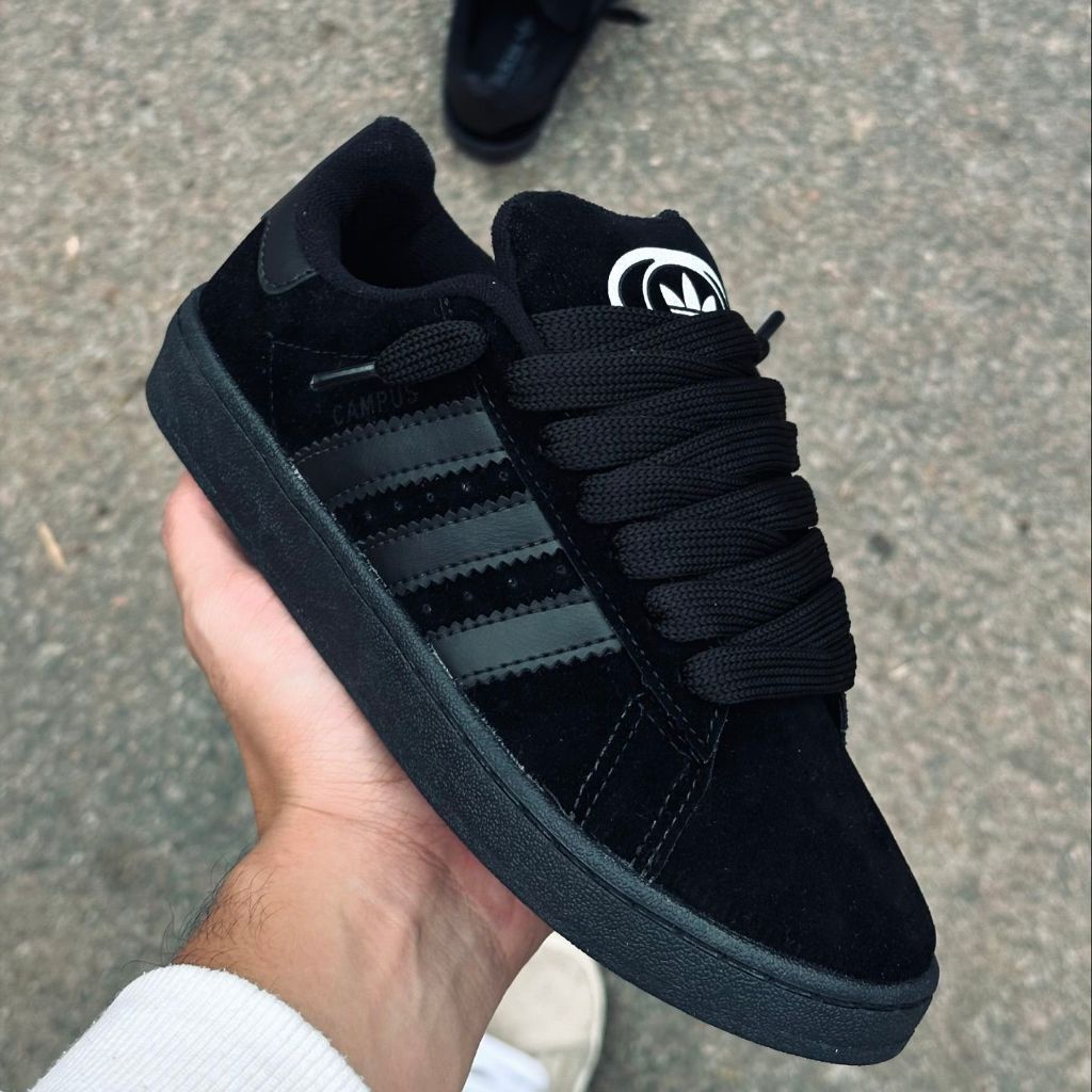 SEPATU FULL BLACK SEKOLAH SEPATU FULL HITAM SEPATU GEMUK TEBAL 00`S