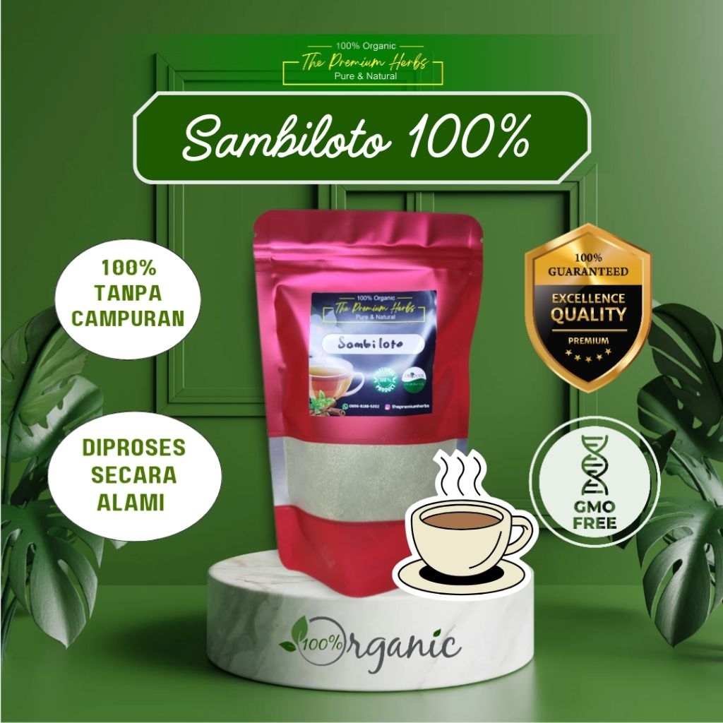 

Premium! sambiloto 100% Organik 100gr / sambiloto premium / sambiloto bubuk