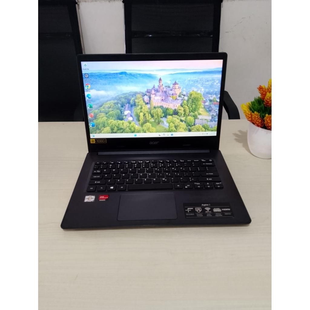 Acer Aspire A314 22 AMD Athlon Silver RAM 8gb SSD 256gb Laptop 2jutaan Laptop Sekolah Kerja Kuliah