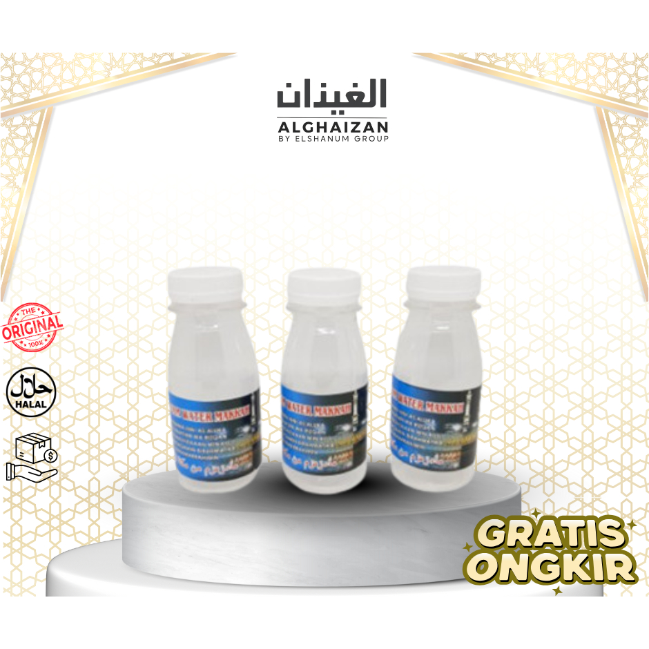 

Air Zamzam Kemasan 80 ml perpcs (1biji) / Air zam zam Asli / Air Murni / Zamzam