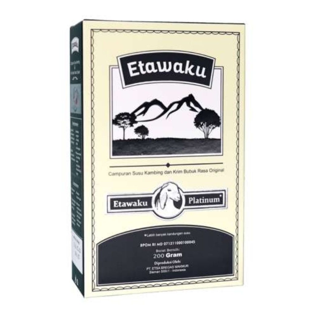 

ETAWAKU PLATINUM Susu kambing murni 200gr