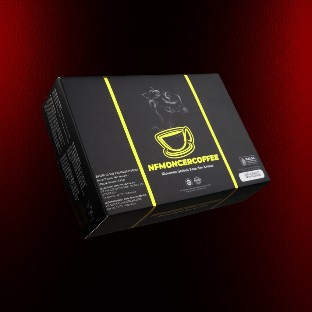 

Minuman Herbal Kopi Sachet NFMoncer | Pria Dewasa Aktif | Kombinasi L-Arginine & L-Citrulline