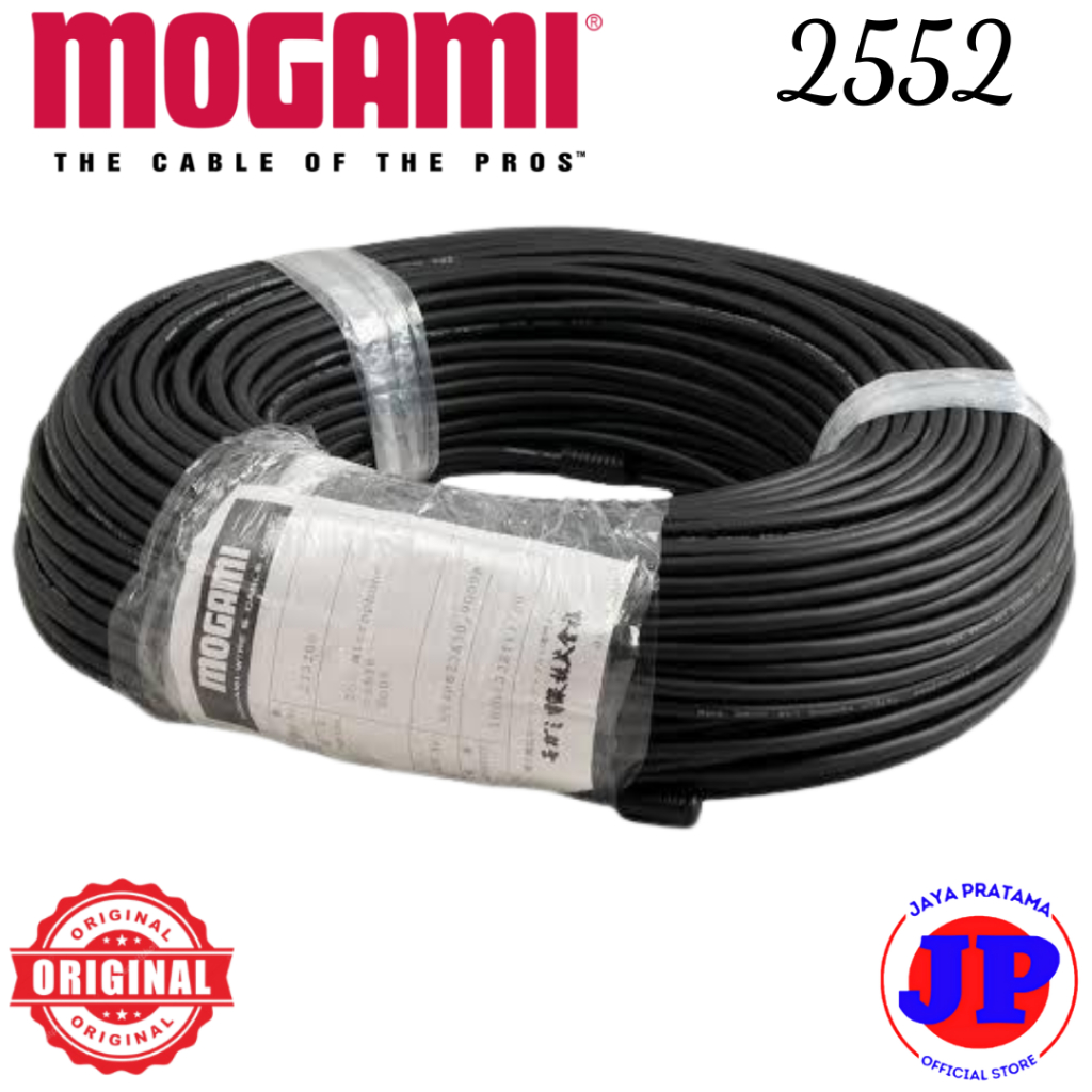 Kabel Microphone MOGAMI 2552 Original Japan mogami-2552