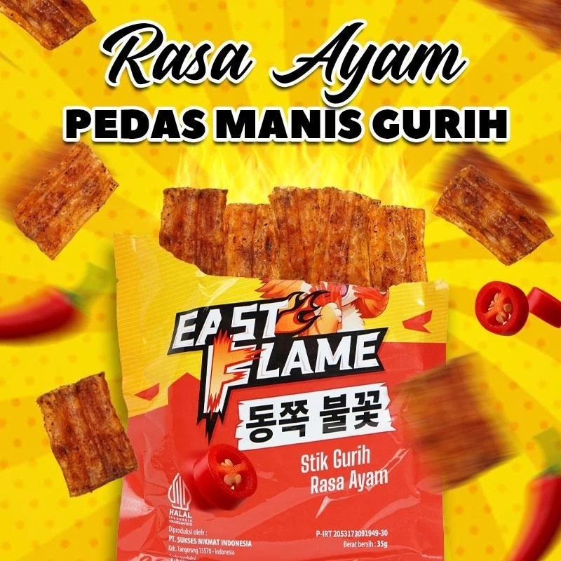 

Cemilan Snack Halal rasa pedas 35g