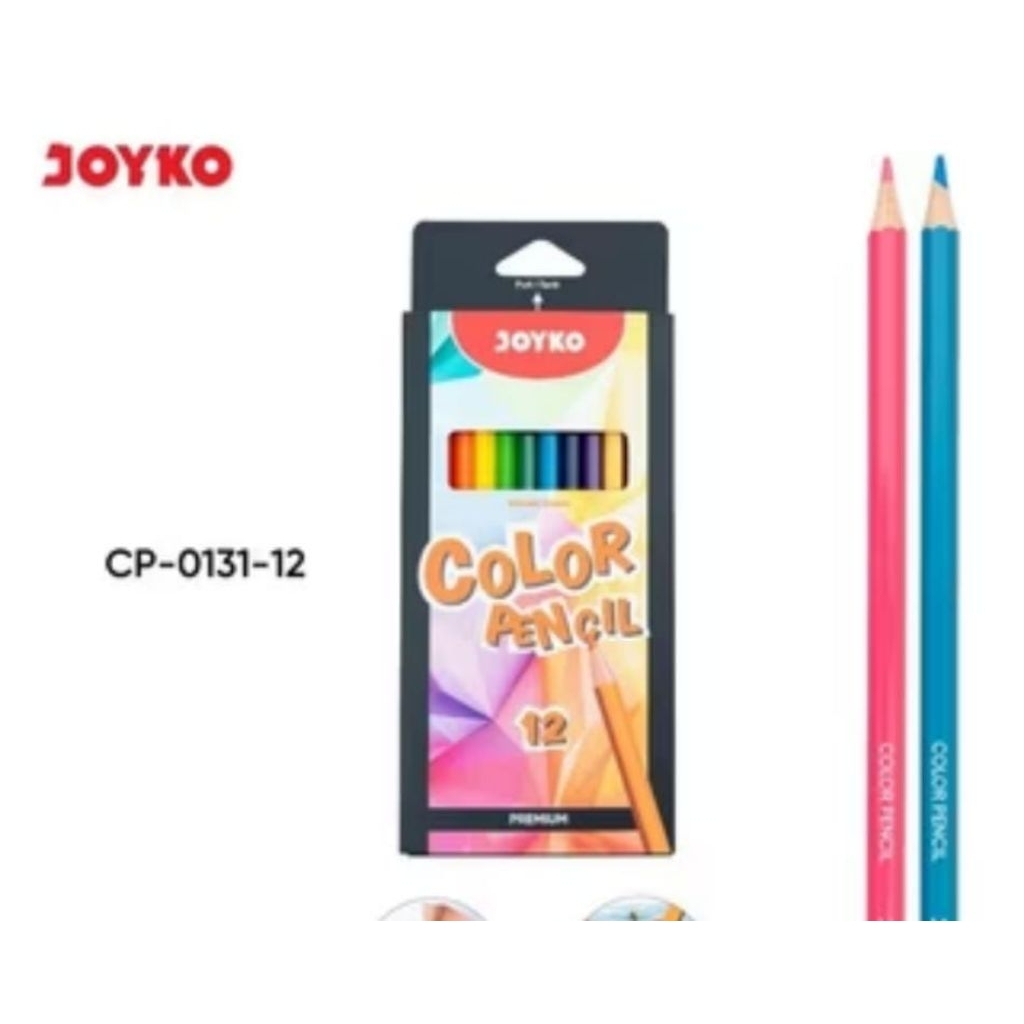 

JOYKO Premium Color Pencil Pensil Warna Premium CP-0131-12