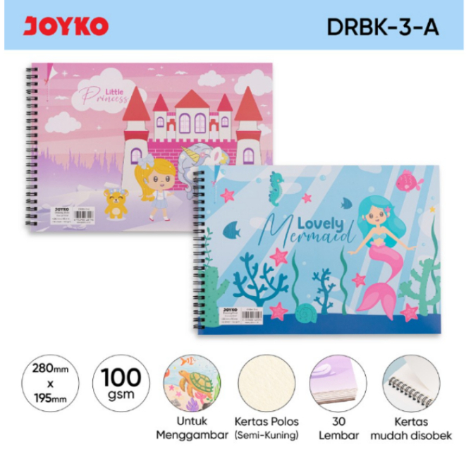 

Buku Gambar Drawing Book Joyko DRBK-3-A / DRBK-3-B