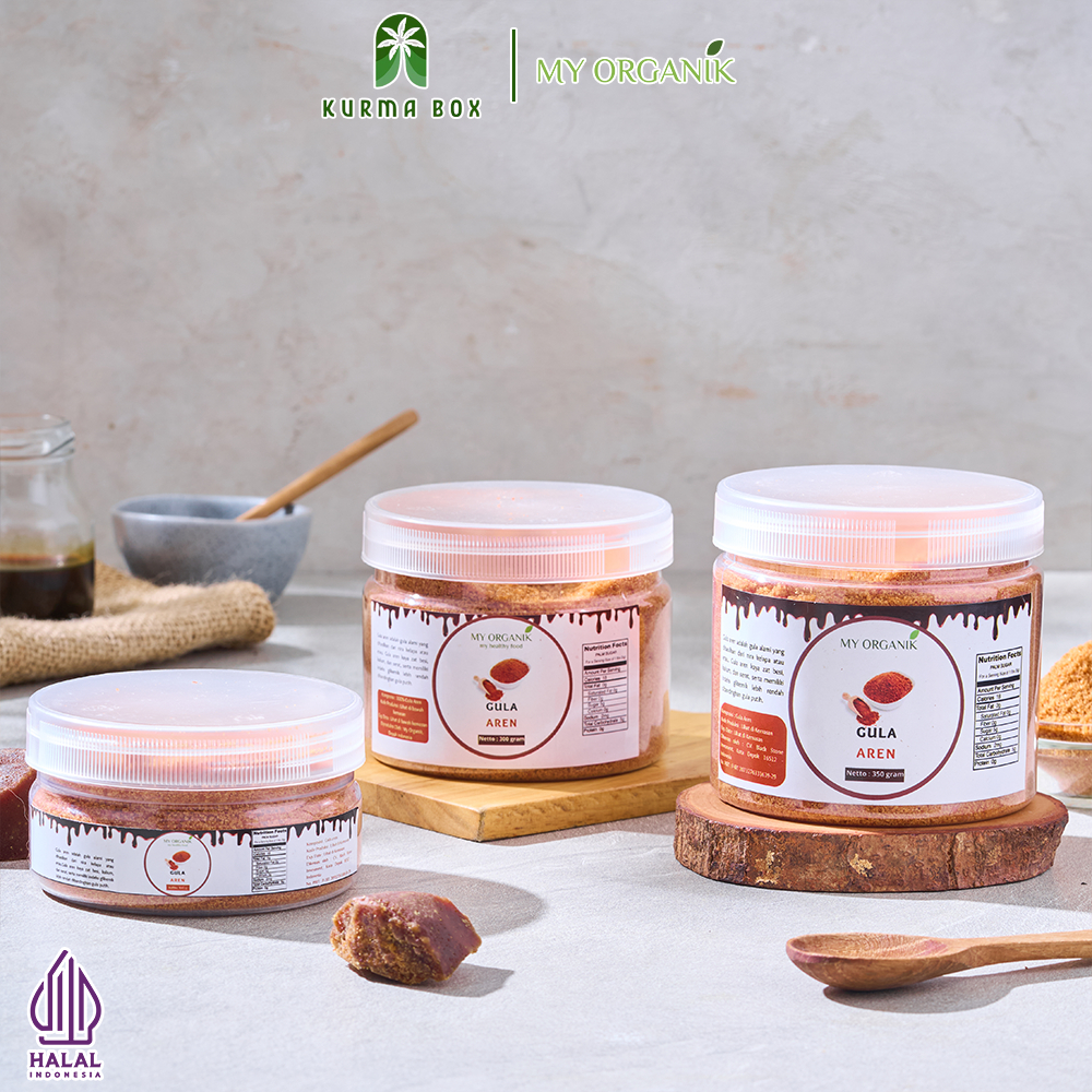 

My Organik Palm Sugar Powder Gula Aren Bubuk Murni Organik