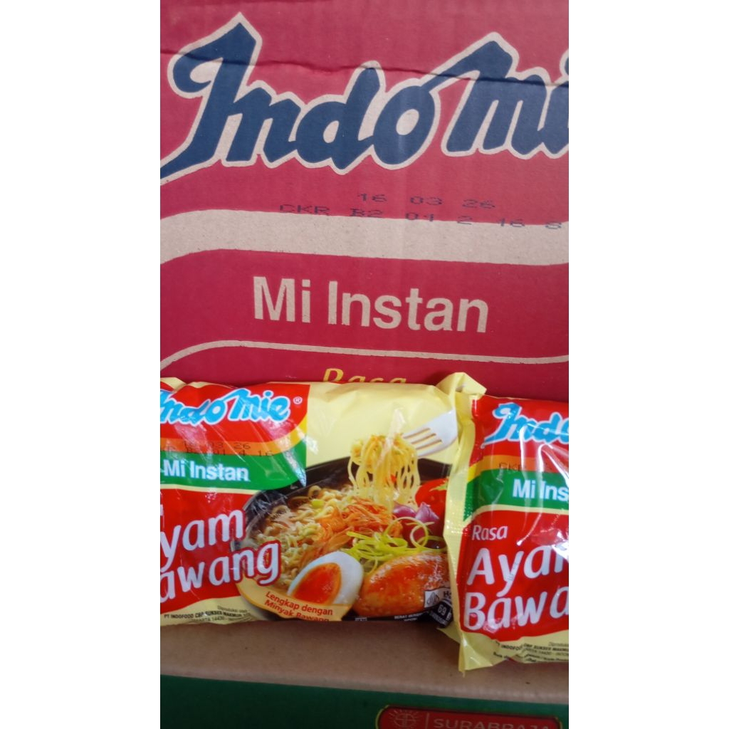 

indomie rebus ayam bawang 1 dus isi 40