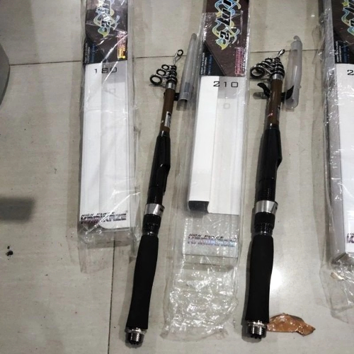 Joran pancing antena kamikaze im 2 180 210 240 270 carbon kaku ruas pendek