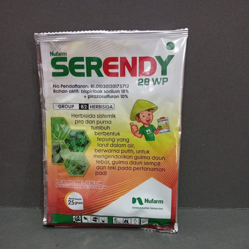 serendy herbisida rumput padi 28wp nufarm obat rumput padi