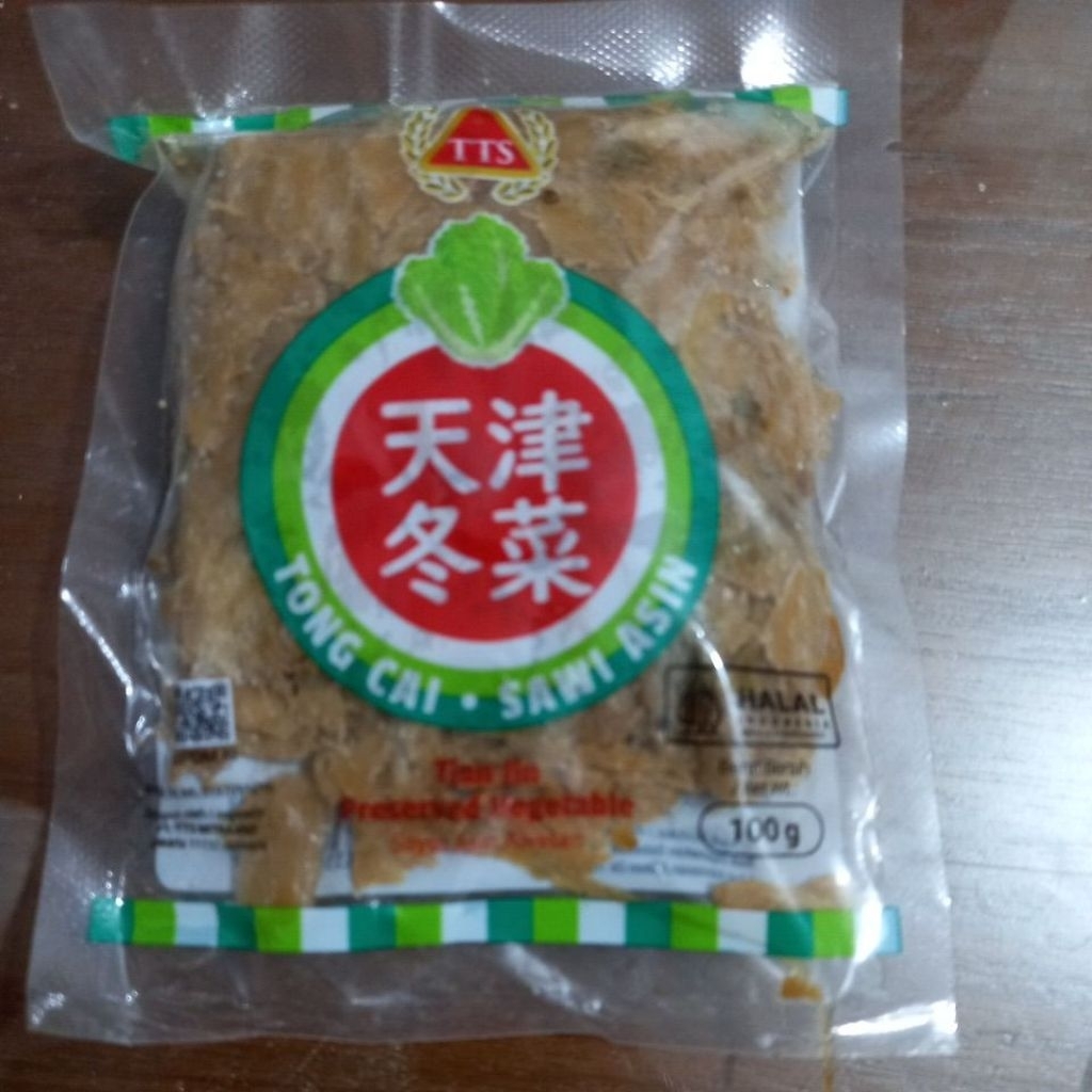

tong cay 100 gr dong jay cai sawi asin tts