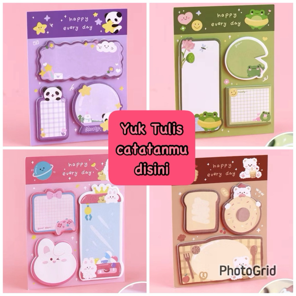 

YUK MENULIS Di Sticky Note 3 in 1