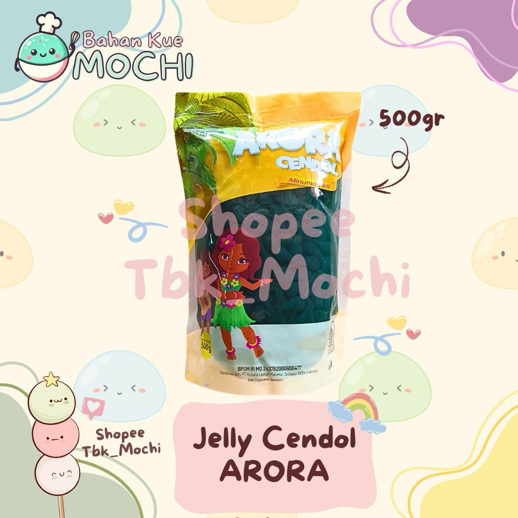 Arora Jelly Cendol / Cendol Kecebong Arora / Jelly Cendol 500gr