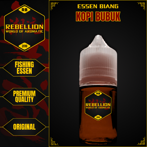ESSEN REBELLION - Essen Biang Kopi Bubuk / Essen Biang Murni Kopi Bubuk Oil Base Ikan Mas Patin Nila