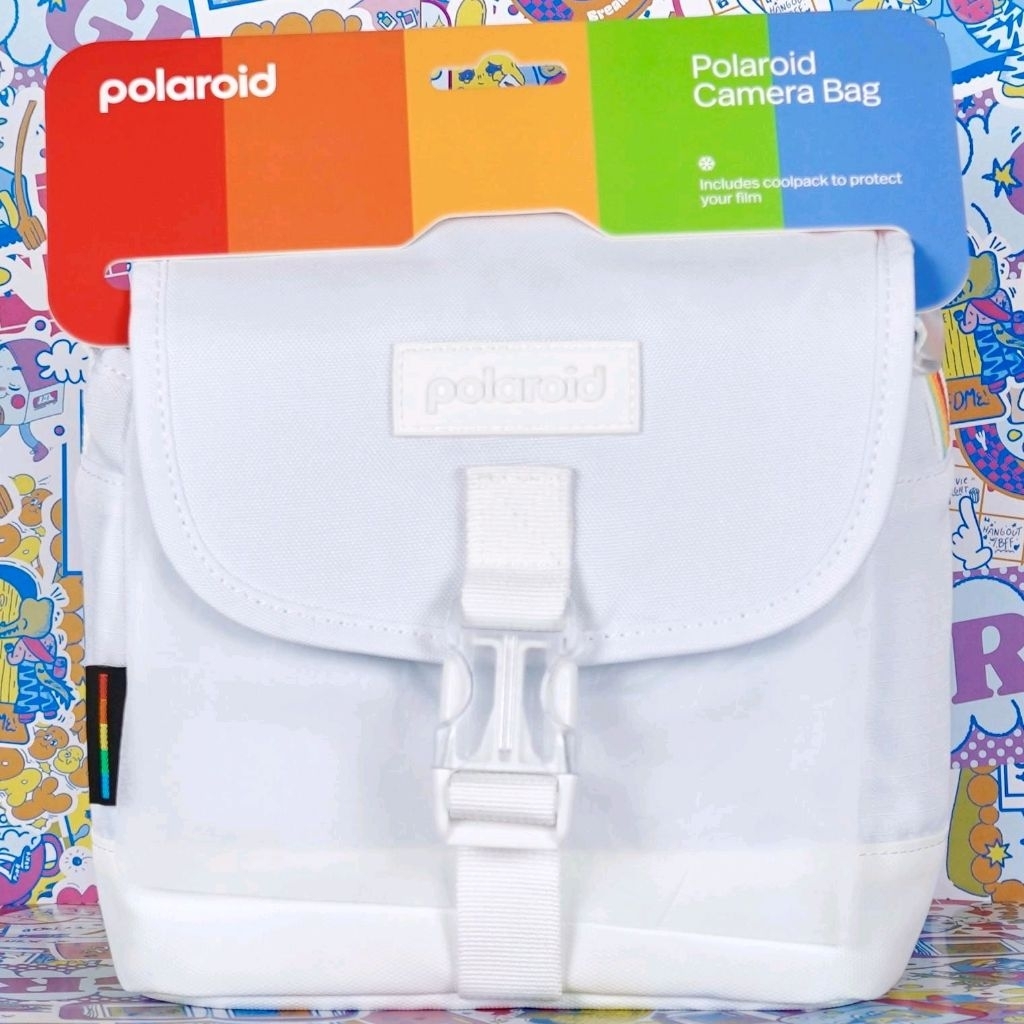 

Polaroid Originals Box Bag white/black