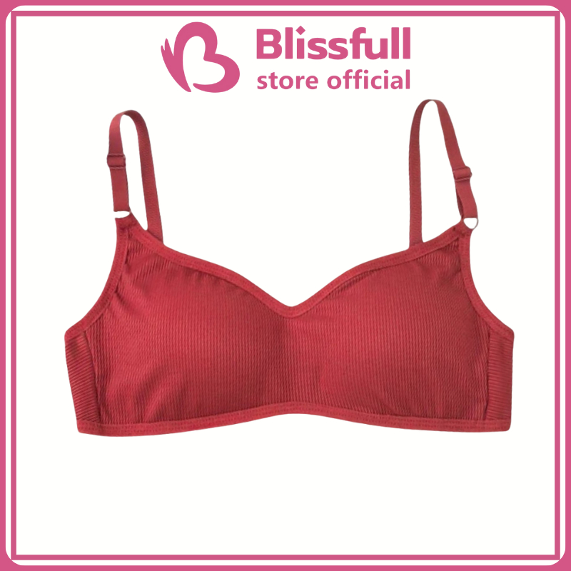 Blissfull - Bralette Push Up Tanpa Kawat Bra Wanita Elegan Bh Cewek Fashion Korea