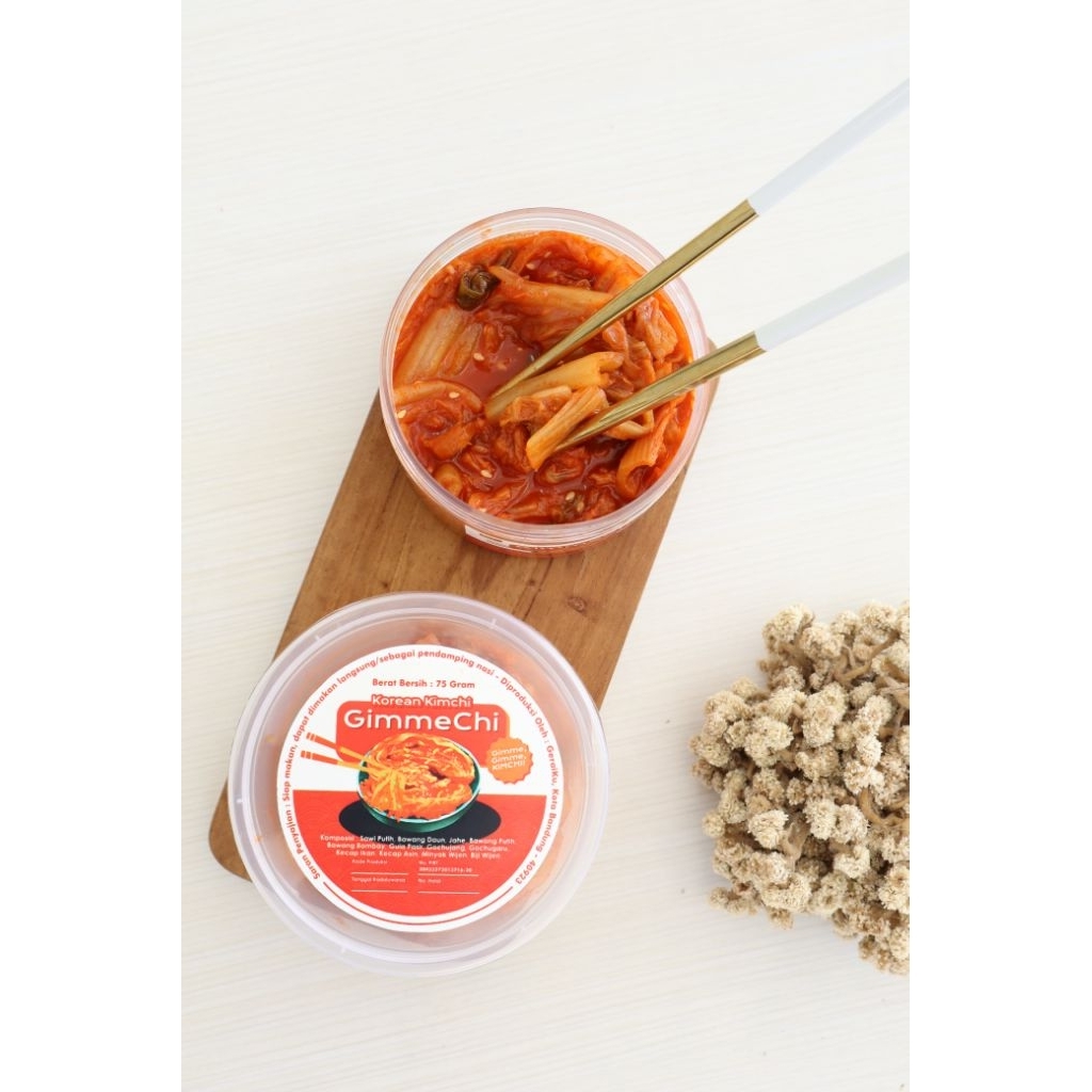 

Kimchi Homemade Rasa Otentik Korea – 250g / 500g | Sayur Fermentasi Pedas Asam Sehat