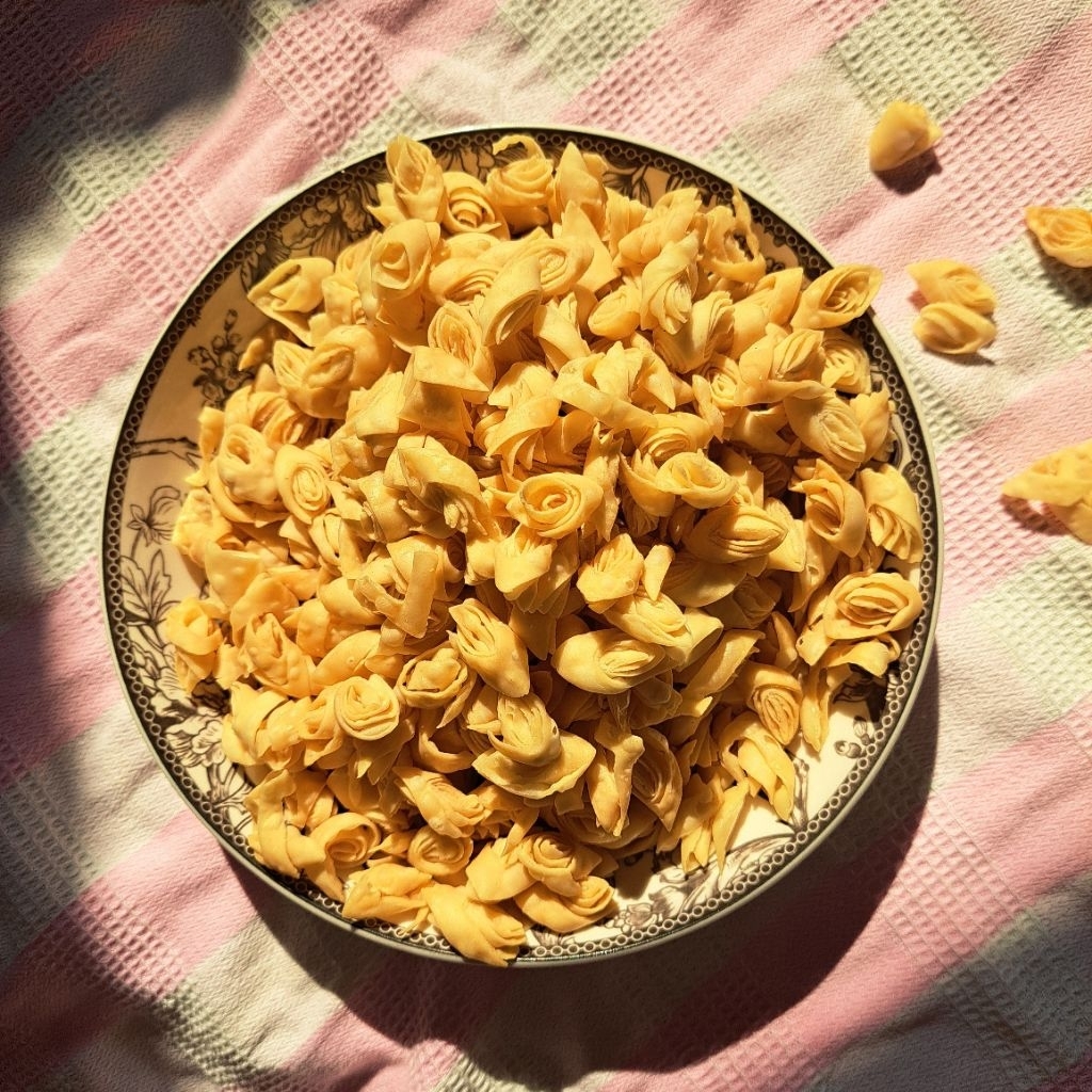 

Pangsit goreng kemageran