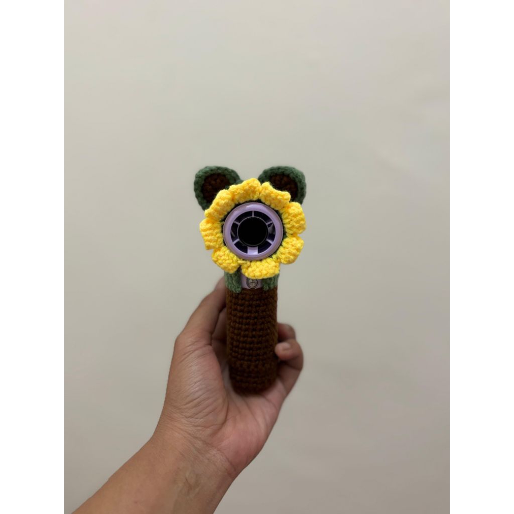 sarung kipas rajut goojodoq gfs007/full cover/sarung kipas rajut/custom