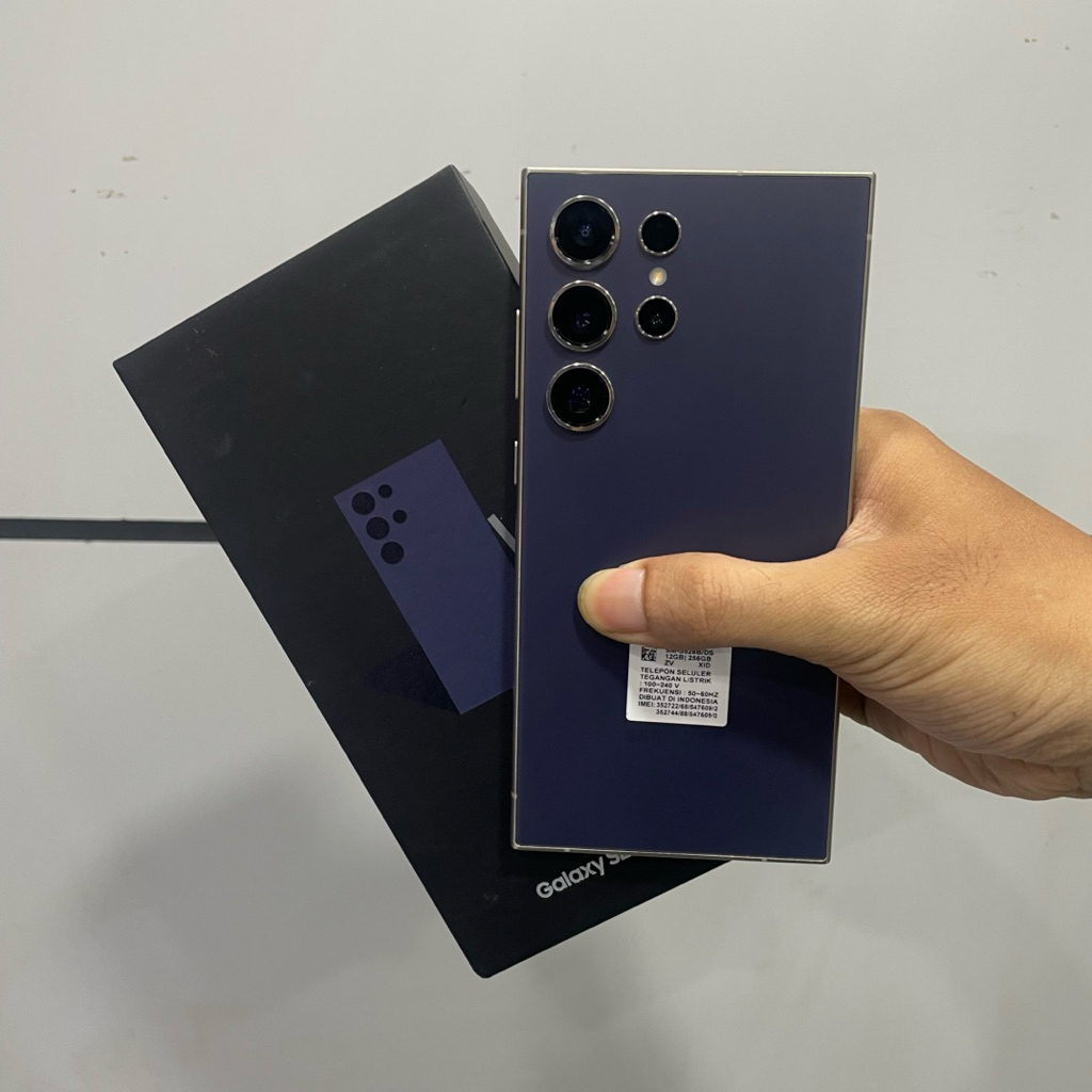 samsung s24 ultra 5G 12/256gb second bekas mulus fullset original resmi