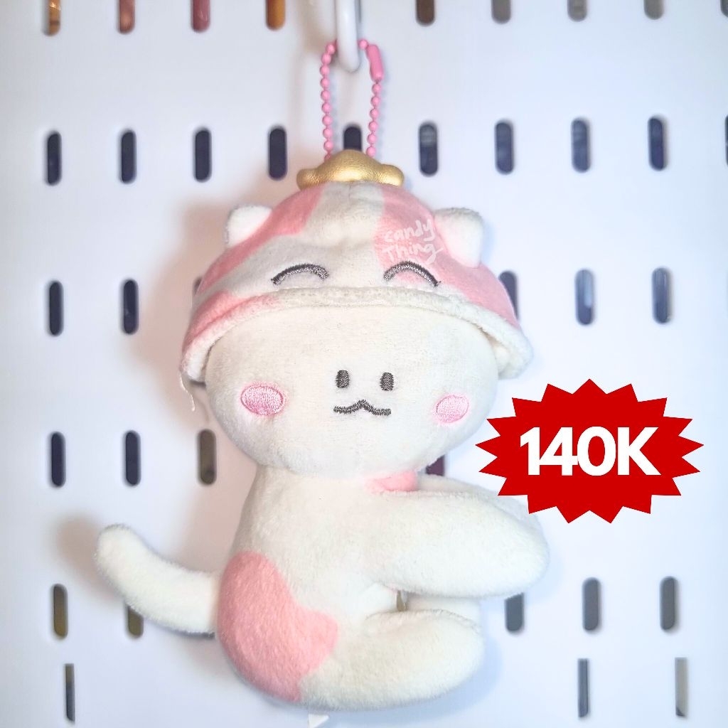 funny treasure syubi doll pc holder keyring