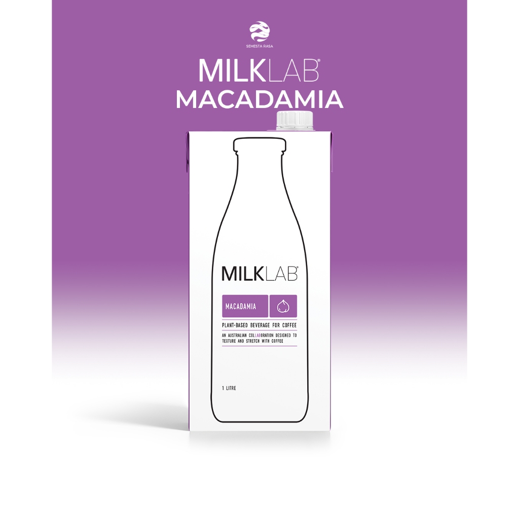 

MILKLAB Macadamia Milk 1L | Susu Kacang Makadamia Mylk Vegan 1 L Liter