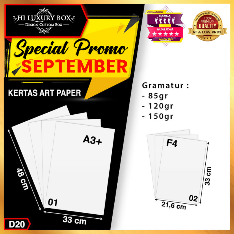 

Kertas - Kertas Lembaran|Kertas Murah - Kertas Art Paper - D20