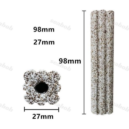 RUMAH BAKTERI MOMOGI / BIO RING MOMOGI AQUARIUM REEF TANK MEDIA FILTER ECO BIO BLOCK 98mm x 27mm