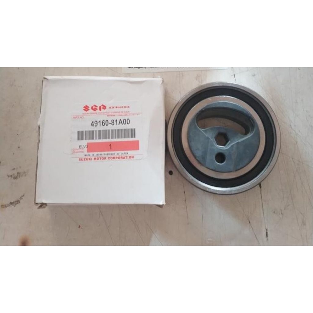 Pulley Tensioner fan belt Aerio Baleno next G Original