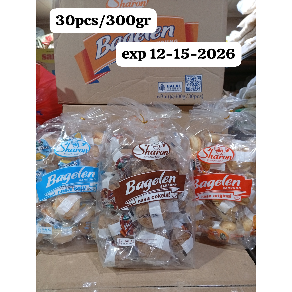 

Kue Kering Bagelen Sharon - Bagelen Bandung Rasa Original - Bagelen Sharon isi30