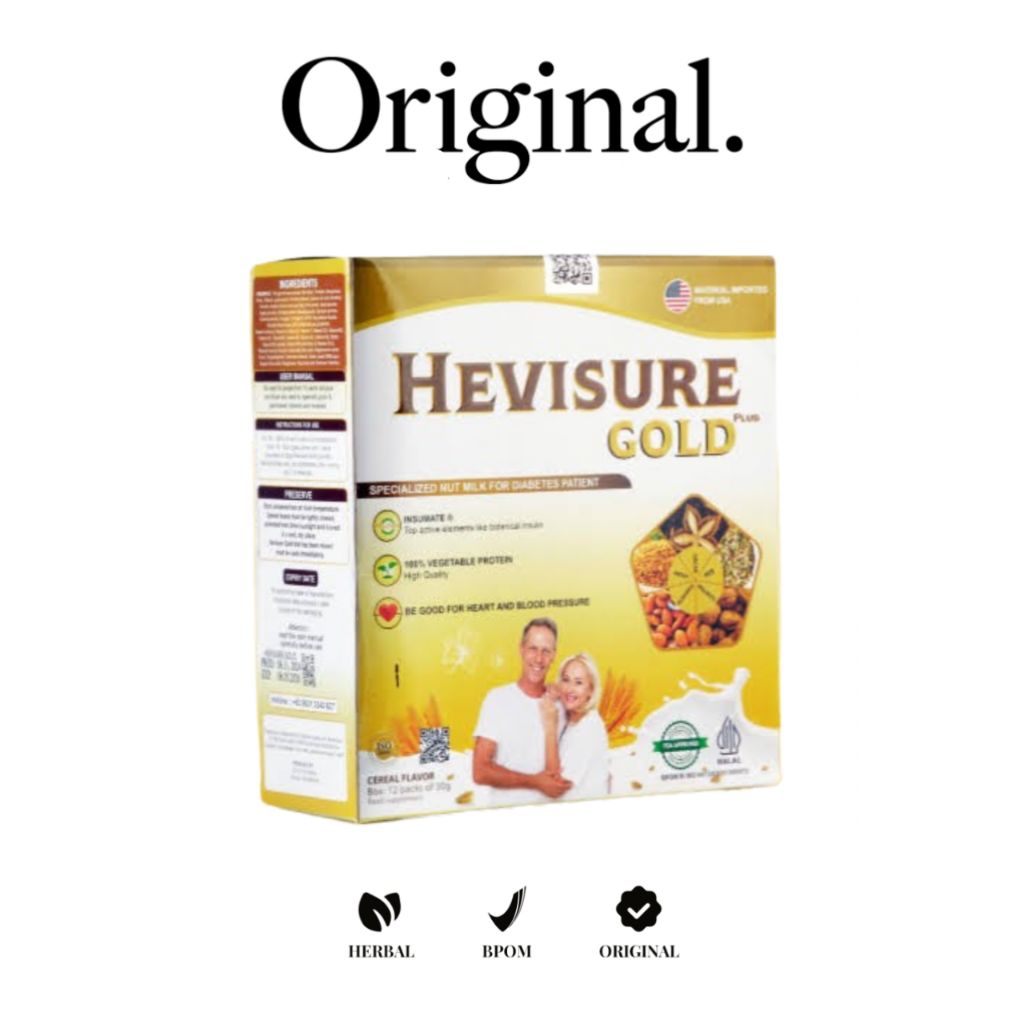 

HEVISURE GOLD MILK / SUSU HEVISURE SUSU DIABETES / HEVISURE SUSU DIABETES KENCING MANIS