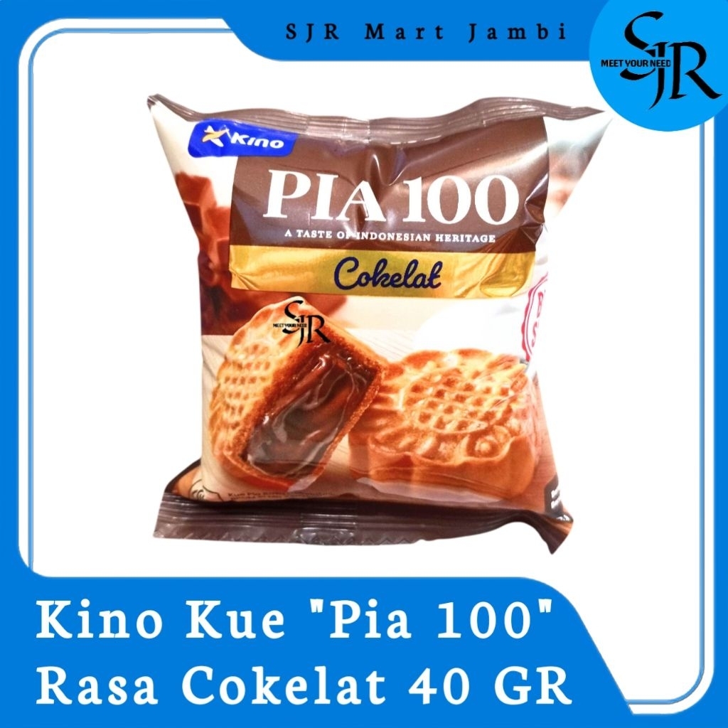 

[Roti] Kino Pia 100 Rasa Cokelat 40gr