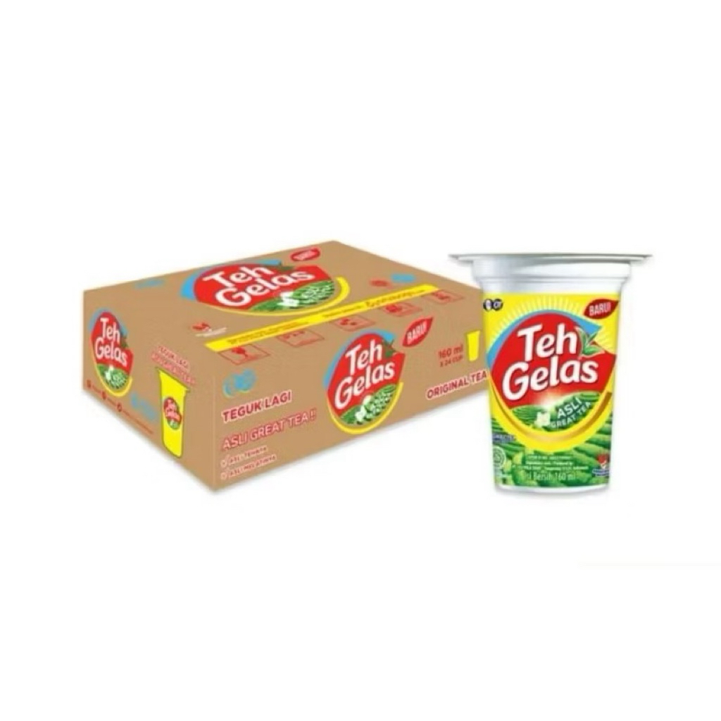 

Teh Gelas Cup 160 ml isi 24