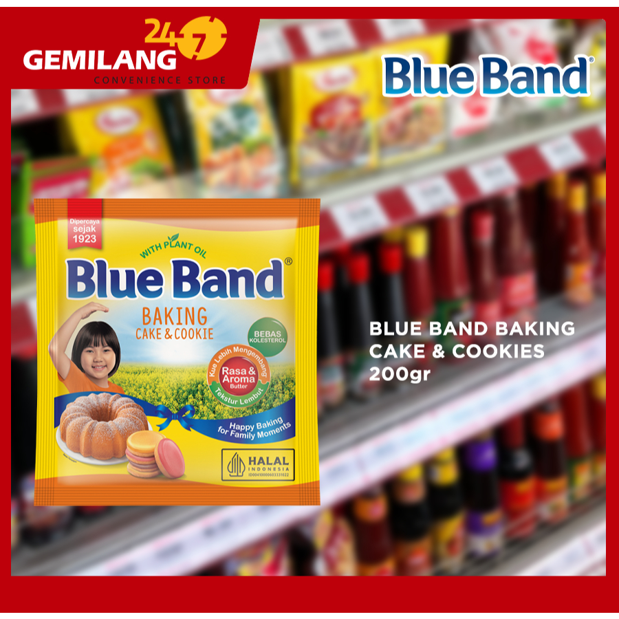 

BLUE BAND BAKING CAKE & COOKIES 200 gr