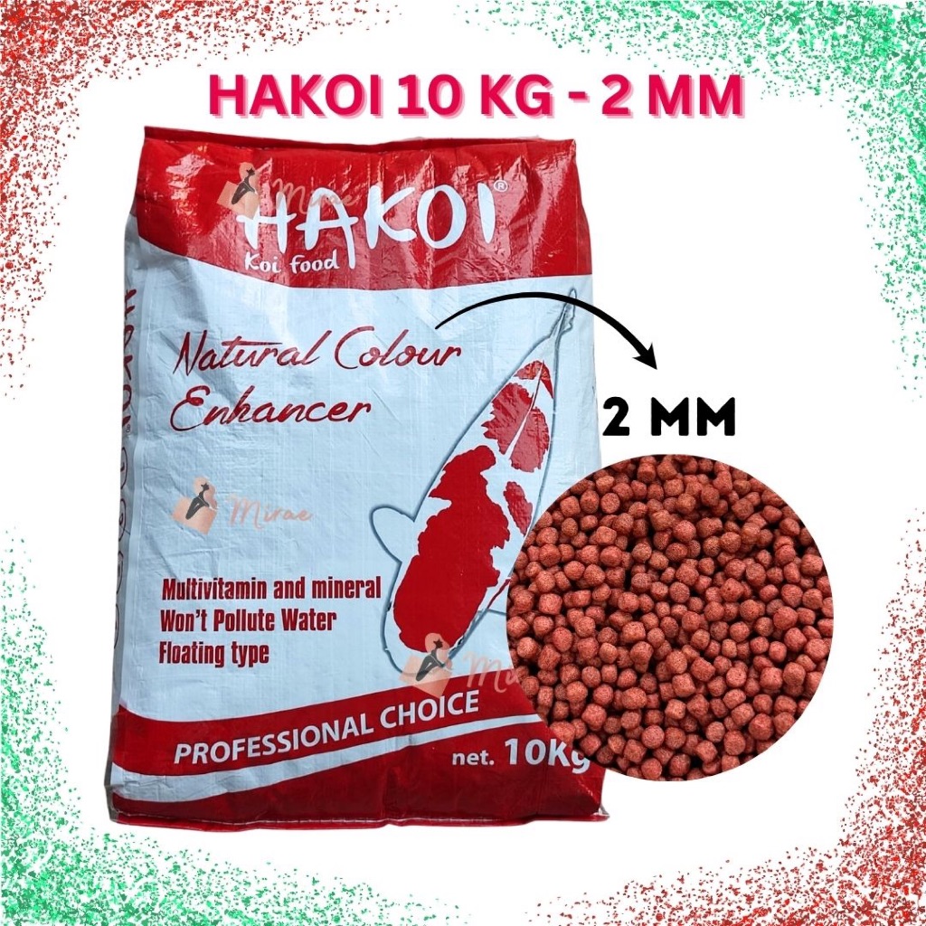 PELET HAKOI 10 KG Pakan Ikan Koi Untuk Pertumbuhan