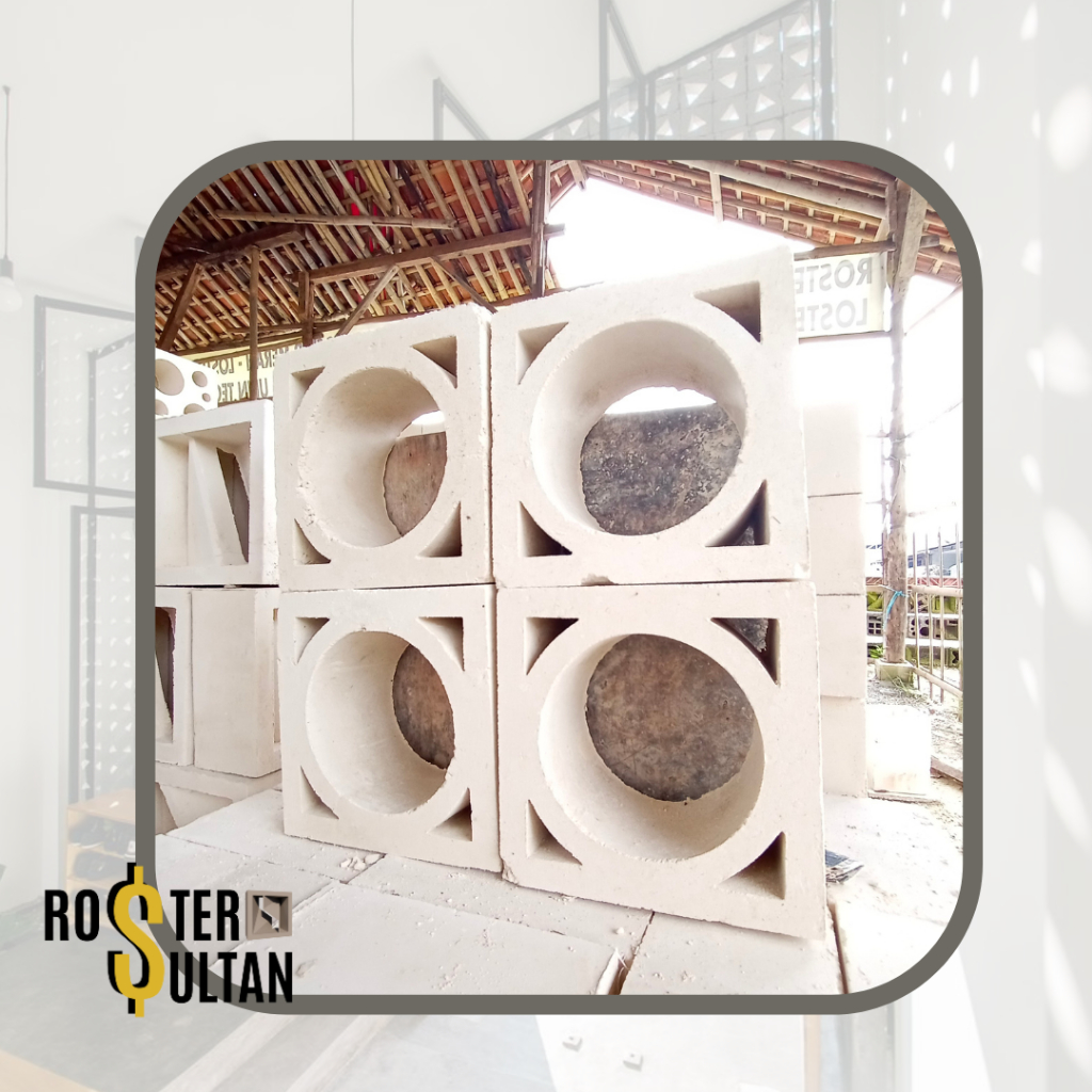 Roster Sultan | Roster Beton Kuat Tahan Lama | Cocok untuk Pagar & Ventilasi - Roster Lingkaran