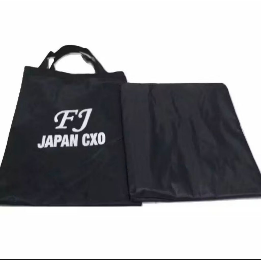 Jas hujan Ponco Parasut jumbo FJ Japan CXO / Jas Hujan Poncho Parasut murah Bagus / Mantel Kalong