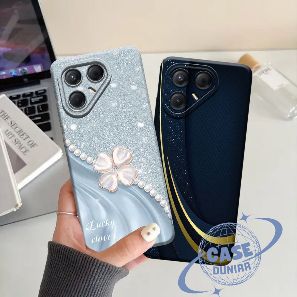 Case Kartun lucu Untuk semua type hp Tecno 7 Spark 10 Pro Spark 30C Spark GO 1 Pova 6 Pova Neo 3 ter