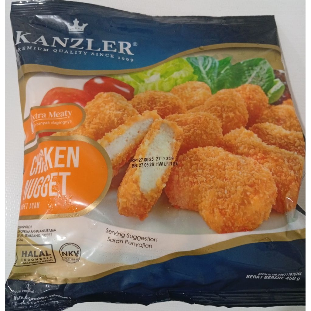 

Kanzler Chicken Nugget Original 450g