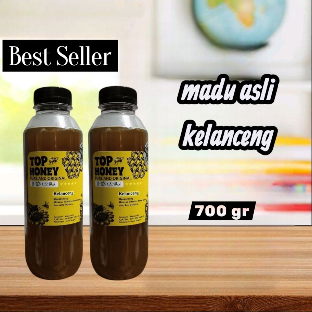 

Madu kelanceng leavicep asli murni rasa asam manis segar 700 gr